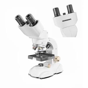 最新の顕微鏡おもちゃ2026デュアルレンズ双眼顕微鏡子供向けディスカバリーツール & 教育科学玩具アクセサリー付き - Product Image 1