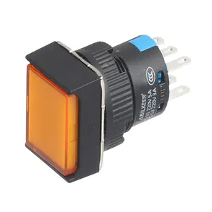 Voyant de lampe 22MM IP65 rotule étanche avec couleur bleu/jaune/vert/rouge/blanc 24v