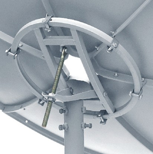 Antenne parabolique extérieure en acier de 1.5m pour bande TV C/Ku avec test de pulvérisation de sel de 500 heures - Product Image 3