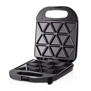 Machine à petit-déjeuner et à sandwichs à double face chauffante avec surface de cuisson antiadhésive - Product Image 2