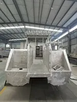 Usine de production en série de bateaux de pêche sportive à catamaran de 10 m, yacht de luxe de 30 pieds