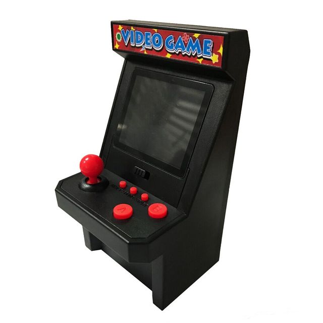 100-in-1 Family Mini Arcade Handheld Game Console Video Game Machine for Diverse Fun & Entertainment