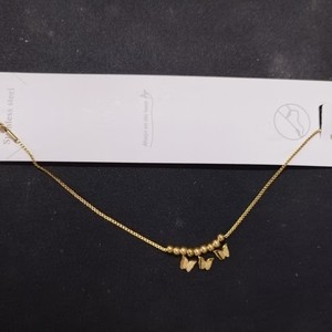 [ Pas besoin <span class=keywords><strong>de</strong></span> retirer la chaîne <span class=keywords><strong>de</strong></span> cheville en titane et acier inoxydable pendant la baignade ] Chaîne <span class=keywords><strong>de</strong></span> cheville exquise et polyvalente en titane et acier inoxydable, style européen et - Product Image 4