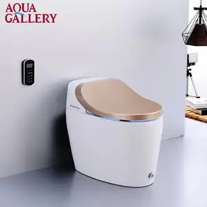 Boden montiertes Badezimmer Sanitär artikel S Trap Smart Intelligent Toilet Design