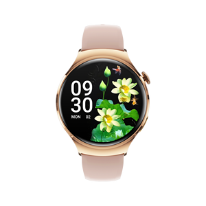 Reloj Inteligente M11 NFC de Alta Calidad, con Bluetooth, Pantalla Redonda, Acero Inoxidable, Resistente al Agua IP68, Monitor de Ritmo Cardíaco, para Mujer - Product Image 4
