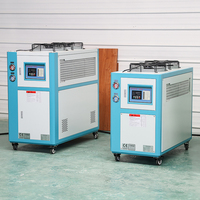 Refroidisseur d'eau industriel neuf 3HP 5HP 6HP 8HP 10HP Options de refroidissement par air et par eau disponibles