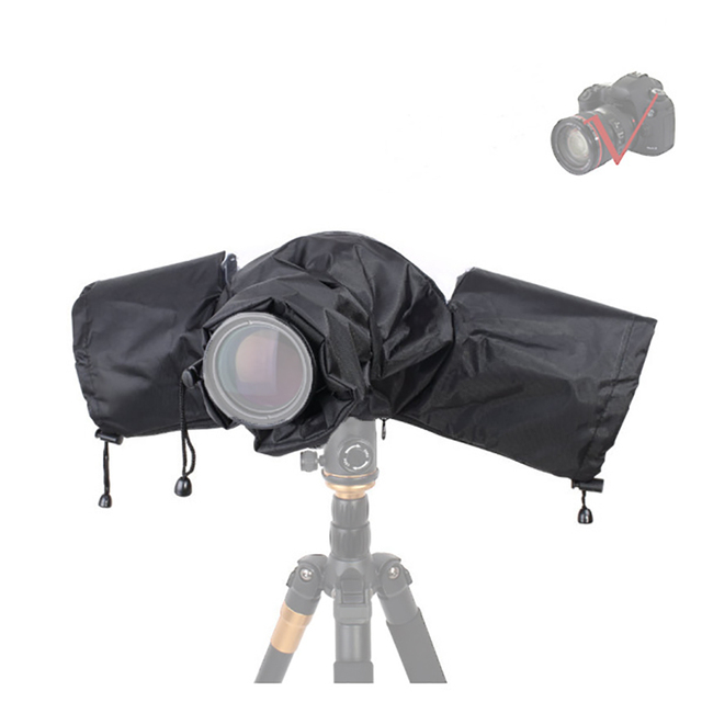 SLR Camera Rain Cover Telephoto Lens Protector Waterproof Dustproof Raincoat for Canon for Nikon for Sony DSLR Camera