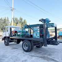 Plate-forme de forage de puits d'eau montée par camion de fabrication chinoise