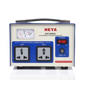 Servo 500VA 1KVA Copper Coil Automatic Voltage Regulators Stabilizers AVR 400W 500W 800W 1000W