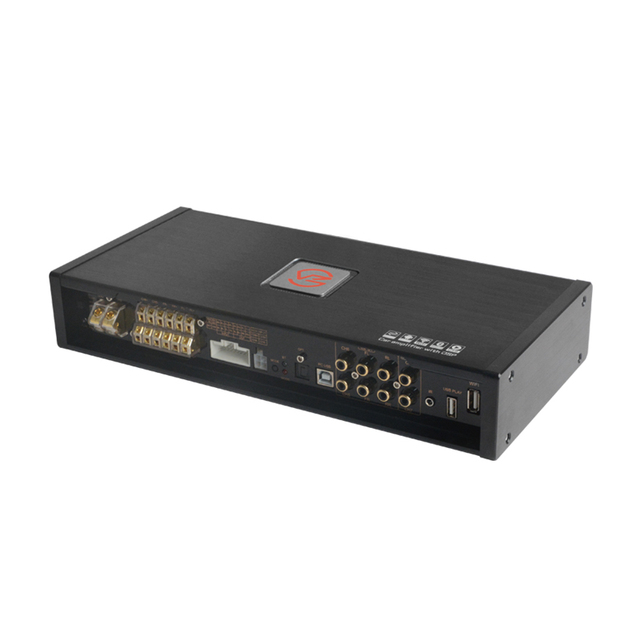 Aluminium Basket 6 Channel Black Dsp Module Power Car Amplifier Dsp Processor Board