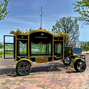Cercueil électrique de luxe traîné par des chevaux, type Rolls Royce, pour funérailles - Product Image 1