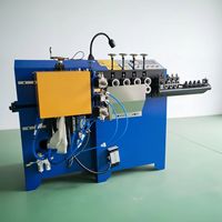 Machine automatique de bobinage de fil de fer et de soudage bout à bout