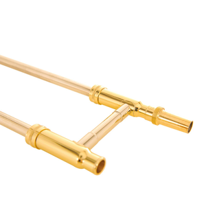 <span class=keywords><strong>Trombone</strong></span> doré électrophorétique <span class=keywords><strong>Trombone</strong></span> en laiton doré en clé de si bémol <span class=keywords><strong>Trombone</strong></span> professionnel de haute qualité TB022002 - Product Image 4