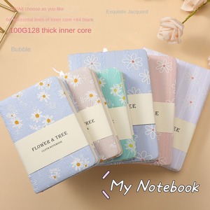 Cuaderno de tela B6 con diseño de flores y ovejas, estilo literario, y cuaderno de notas A6 ultra grueso con diseño de <span class=keywords><strong>margaritas</strong></span>, diario creativo y sencillo. - Product Image 3