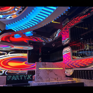 KTV Light Up Back Wall Pantalla LED Brillo de alto contraste Diseño personalizado - Product Image 1