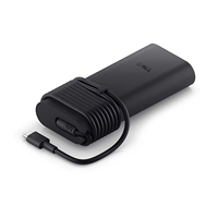 Adaptateur GaN Slim 130W avec port USB-C, cordon d'alimentation de 3 pieds pour Dell