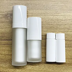 Patented New Design Cosmetic Replacement Face Serum Bottled 15ml 30ml Eco-friendly Airless Lotion Pump Bottle For Skin Care