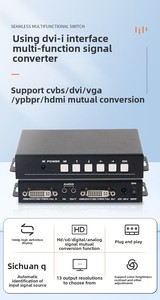ฮาร์ดร็อค WS-QC-GS005 ตัวแปลงโลหะอเนกประสงค์/DVI/VGA/YPBPR/CVBS+LR อินพุตเอาต์พุตตัวแปลงสัญญาณมัลติฟังก์ชั่น 1920x1080 - Product Image 4