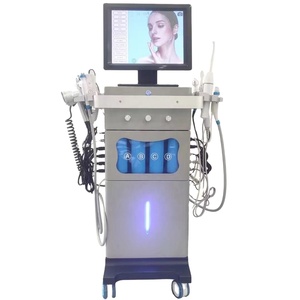 Professional Facial Care 14 in 1 Multifunction Skin Care Diamond Microdermabrasion Hydra Oxygen Facial Machine Skin Analyzer - Product Image 2