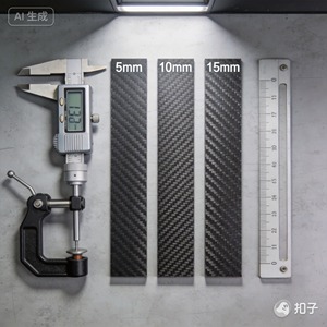 Placa/Lámina de Fibra de Carbono - Product Image 3