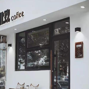 Fenêtre coulissante multi-positions en aluminium sans vérin hydraulique, pliable haut-bas, pour stand de restauration rapide, café, bar - Product Image 4