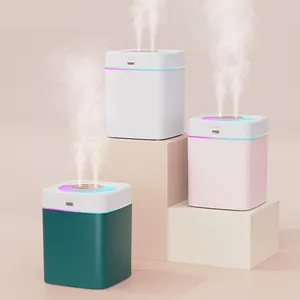 Nouveau produit diffuseur d'huiles essentielles à lumière LED colorée maison 3L humidificateur grande capacité humidificateur d'air à ultrasons humidificateur Usb