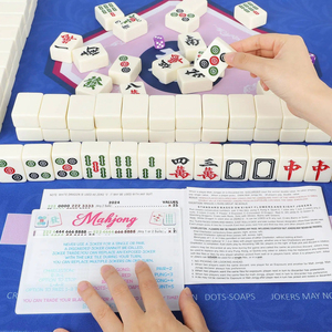 Détecteur de lignes de Mahjong, lot de 4, aide lumineux aux règles du Mahjong, lecteur de règles, mélangeurs de tuiles, accessoires adaptés aux débutants - Product Image 5