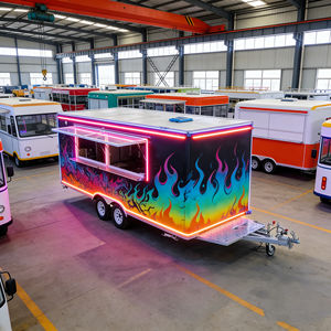 Camión de Comida Móvil con Cafetería, Perritos Calientes, Paletas Heladas y Carrito de Helados para Venta al por Menor en Tiendas de Comida, Industrias de Venta al por Menor de Papas Fritas y Dulces - Product Image 4