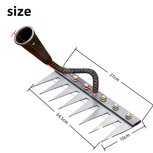 Công cụ làm cỏ và làm đất có thể tháo rời-Cào Thép Mangan với lưỡi cắt tích hợp - Product Image 2