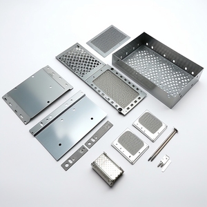 OEM Custom Precision Sheet Metal Fabrication Stainless Steel Perforated Mesh <b>Box</b> Filter Enclosure Parts - Product Image 1