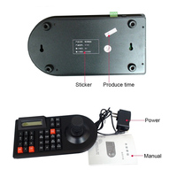 Joystick de clavier 3D de contrôle PTZ pour accessoire de caméra de vidéosurveillance analogique RS485 3 axes