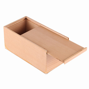 Boîte à mouchoirs simple en bois pour salon et usage domestique, boîte de rangement portable en bois de hêtre pour bureau, vente en gros d'usine, logo - Product Image 5