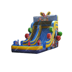 Günstige, individuell gestaltbare, kommerzielle aufblasbare <span class=keywords><strong>Wasserrutsche</strong></span> mit Süßigkeiten-Muster für Kinder. - Product Image 5