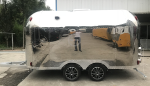 Remolque de Comida Móvil para Catering OEM, Barra de Comida, Hot Dogs, Café, Helados, Carrito de Venta Rápida - Product Image 4