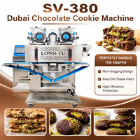 Machine de production automatique de biscuits au chocolat SV-380 pour Dubaï, machine à encruster et former les biscuits fourrés, équipement de boulangerie
