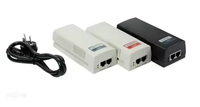 Injecteur PoE 30W 10/100/1000 Mbps, adaptateur Ethernet Gigabit 24V DC à brancher, 802.af/at pour caméra IP