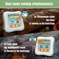 Termometer Daging Oven Layar Sentuh Digital Terbaru, Pembacaan Cepat untuk Memanggang Makanan, Termometer Dapur BBQ untuk Hadiah Natal