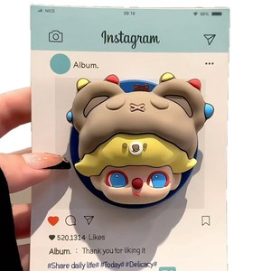 เคสโทรศัพท์มือถือ Apple 14 รุ่น 17pro ใหม่ 13 ฟิล์มด้าน 16 แม่เหล็ก 15pro ลายหมีสีเข้ากัน  สำหรับคนมีสไตล์ - Product Image 3