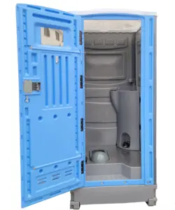 H9 portabilità servizi igienici in plastica cabina mobile modulare prefabbricata per esterni