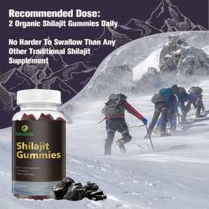 Premium <strong>Himalayan</strong> <strong>Shilajit</strong> Vegan Gummies 600mg Pure <strong>Shilajit</strong> Per Gummy with 60% Fulvic Acid | Natural Energy &amp; Cognitive Support - Product Image 4