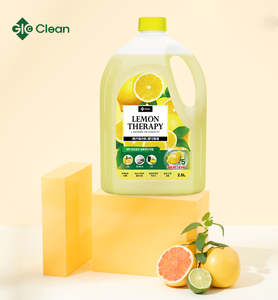 [GIOCLEAN] Lemon Therapy 2.5L Detergente Natural para Ropa y Flor de Limón, Cuidado Suave, Aroma Fresco, Fórmula Ecológica y Potente, Limpieza Eficaz - Product Image 1