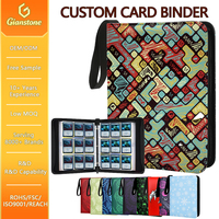 Classeur à 9 pochettes de haute qualité avec options de logo et de couleur personnalisées, album de rangement pour cartes TCG et de sport