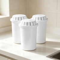 Filtres de remplacement PFAS 3 pièces pour pichet à eau, certifiés OEM ODM NSF LFGB, filtre à eau potable domestique sans BPA