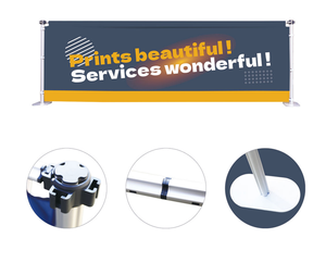 Barrera para Eventos con Logotipo Personalizado de Fábrica OEM Da Niu, Impresión de Alto Contraste, Resistente a la Intemperie, para Direccionamiento <span class=keywords><strong>en</strong></span> Recintos Deportivos - Product Image 2