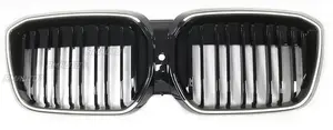Rejilla Superior Delantera LED de Carreras para BMW IX3 IX4 2021-2024, Parrilla Delantera de Parachoques, Pieza de Modificación - Product Image 6