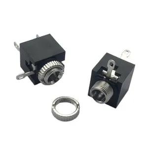 Connecteur de haut-parleur <span class=keywords><strong>Micro</strong></span> Audio Socket 3PIN monté sur panneau stéréo MJ-3507 PJ-301M 3.5MM - Product Image 1