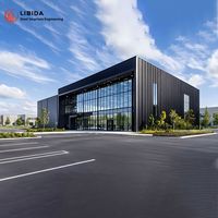 Structure de portique de construction rapide pour bâtiments industriels, destinée à la logistique industrielle et aux centres de stockage professionnels