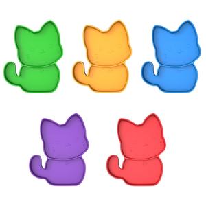 Plato de Silicona para Niños con Ventosa, Tipo Dividido, Antideslizante, para Alimentación <span class=keywords><strong>Complementaria</strong></span>, Vajilla para Bebés de <span class=keywords><strong>6</strong></span> <span class=keywords><strong>Meses</strong></span>+ - Product Image 5