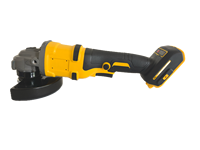 Meuleuse d'angle sans fil 21V de qualité industrielle, pratique pour le bricolage, avec moteur sans balais, 6500 tr/min, vitesse variable, interrupteur à glissière, disque de meulage de 100 mm