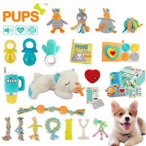 Jouet à mâcher pour chien AFP personnalisé, corde à mâcher, couverture en peluche douce, aide au sommeil pour animaux de compagnie, jouet à battement de cœur, jouet qui couine pour chiots, jouet apaisant pour la <span class=keywords><strong>dentition</strong></span>, jouet frais pour chiots - Product Image 1